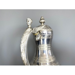 Stunning 4 Piece Silver Tea Set By George & Michael Crichton, Edinburgh 1876/77