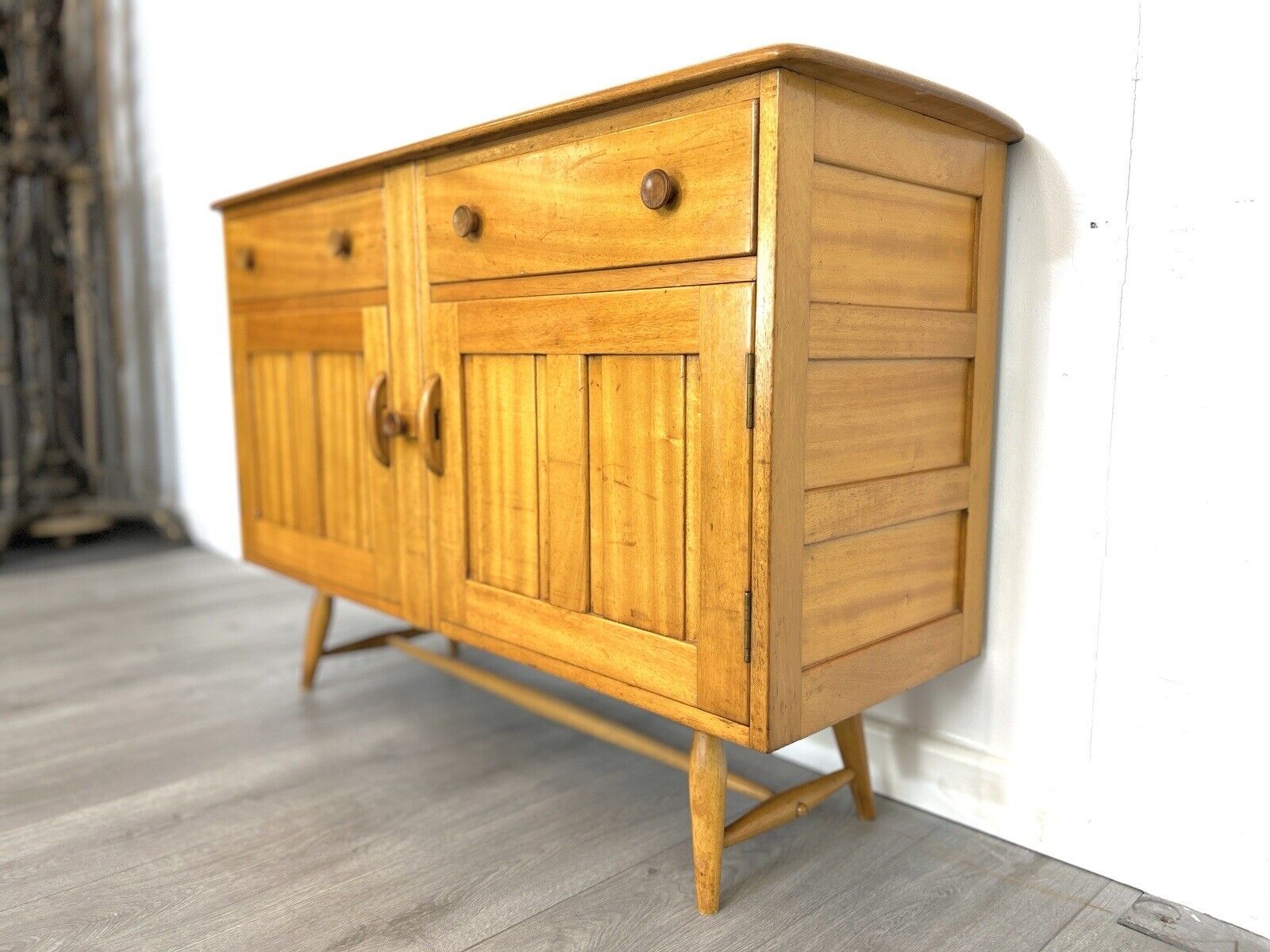 Ercol Vintage Blonde Elm Sideboard