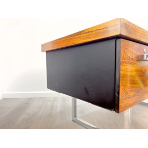Trevor Chinn & Ray Leigh for Gordon Russell Prestige Rosewood & Chrome Sideboard
