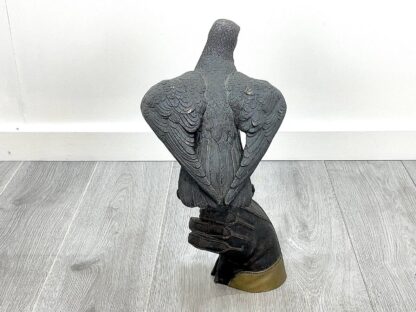 Bronze Falcon, Perched Upon a Falconers Glove - In The Manner of Gallo - Image 11