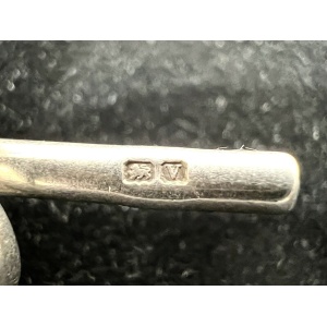 Solid Silver, 71.1g Albert Chain, Birmingham 1920 by Herbert Bushell & Sons