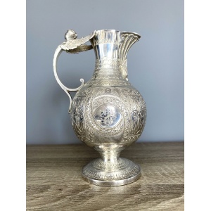 Stunning 4 Piece Silver Tea Set By George & Michael Crichton, Edinburgh 1876/77