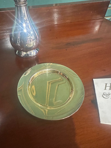 Travelling Plated Holy Communion Set