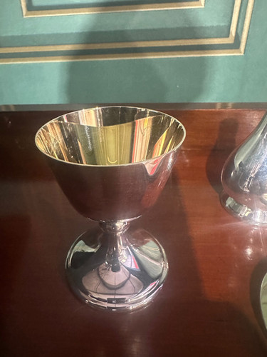 Travelling Plated Holy Communion Set