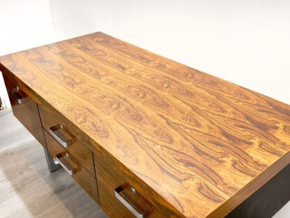 Trevor Chinn & Ray Leigh for Gordon Russell Prestige Rosewood & Chrome Sideboard - Image 5