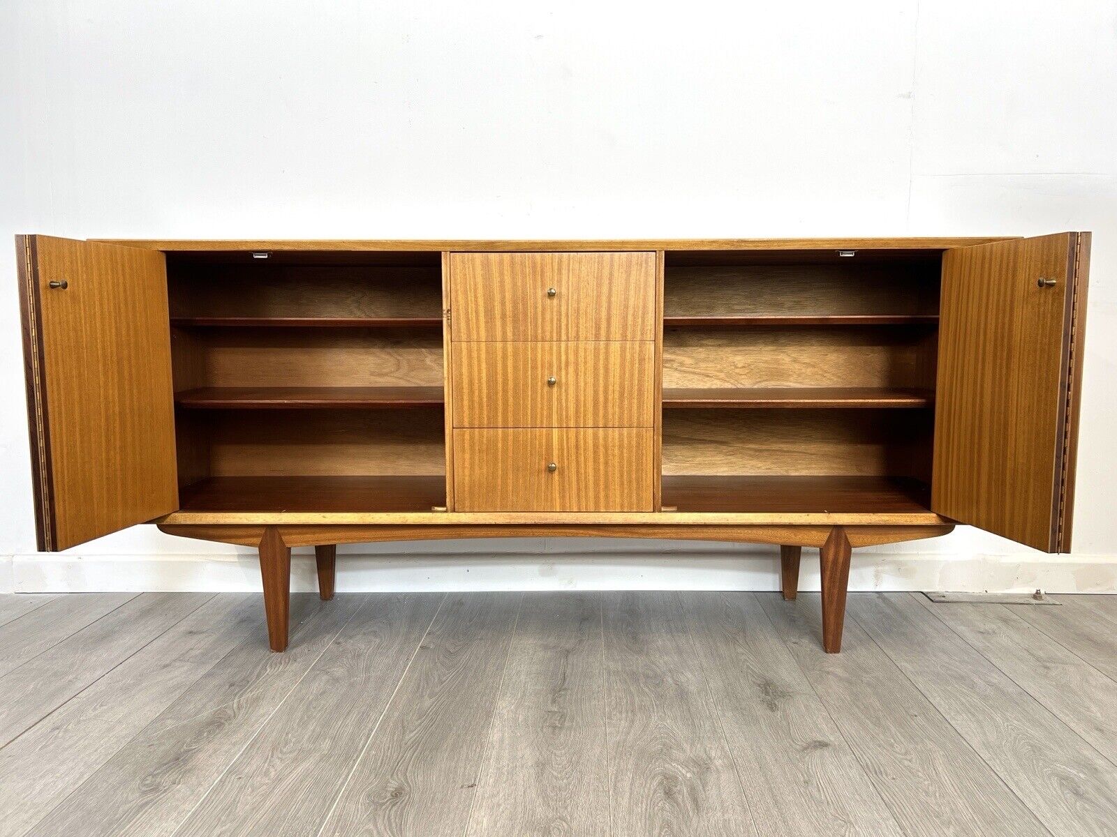 Vanson, Mid Century Walnut Sideboard