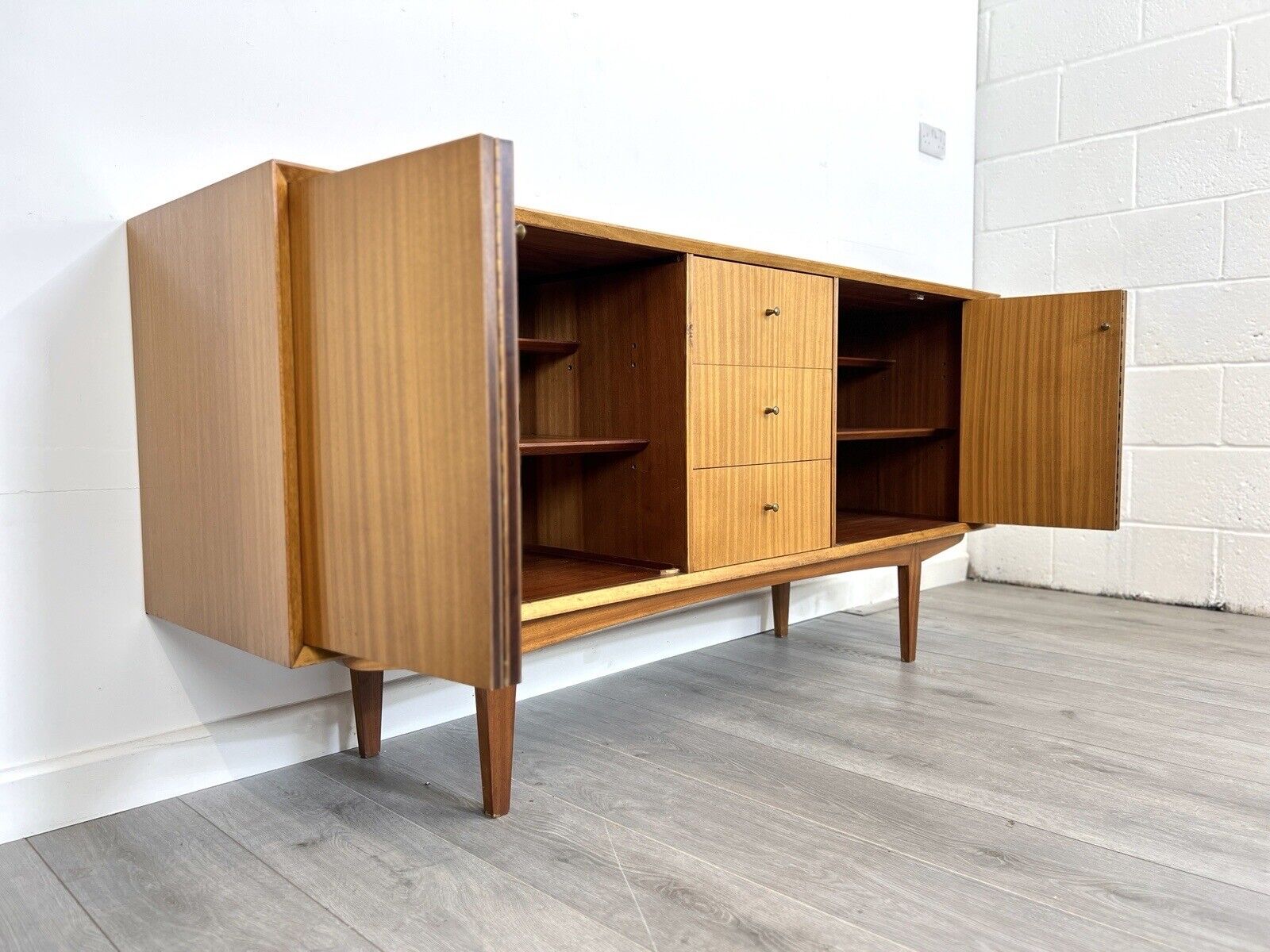 Vanson, Mid Century Walnut Sideboard