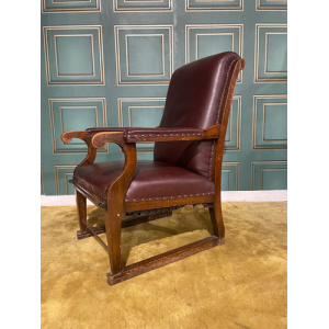 Vintage Medical Examination Armchair With Adjustable Foot Rest