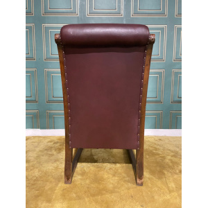 Vintage Medical Examination Armchair With Adjustable Foot Rest