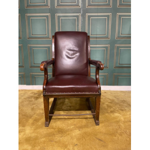 Vintage Medical Examination Armchair With Adjustable Foot Rest