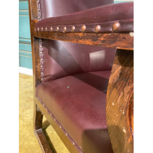 Vintage Medical Examination Armchair With Adjustable Foot Rest