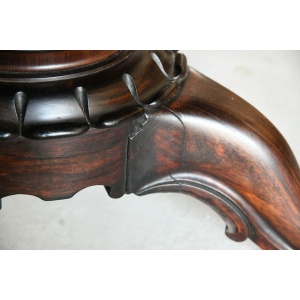 William IV Antique Rosewood Tilt Top Dining Table