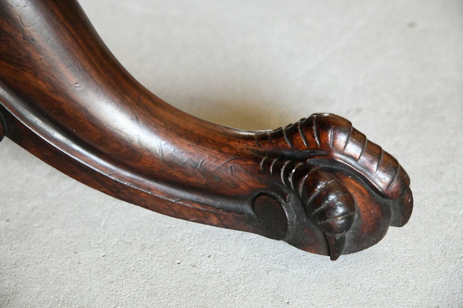 William IV Antique Rosewood Tilt Top Dining Table