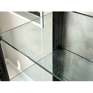 20th Century Stainless Steel & Glass Medical Cabinet