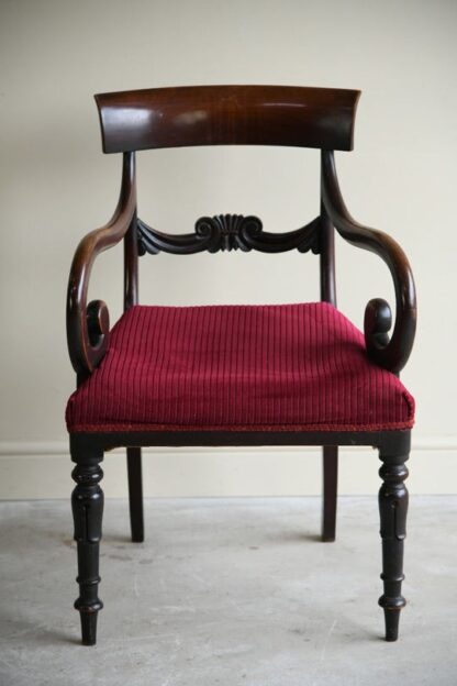 19th Century Mahogany Carver Chair - Image 14