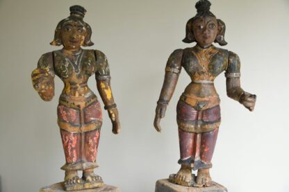 Pair Indian Temple Figures - Image 13