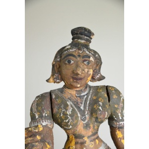 Pair Indian Temple Figures