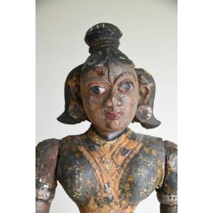 Pair Indian Temple Figures