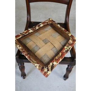Set 4 Bar Back Mahogany Chairs