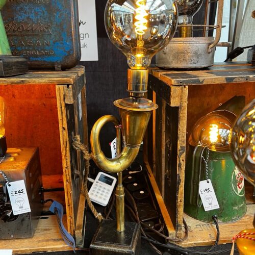 1930's Car horn lamp