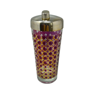 1960s Gorgeous American Cocktail Shaker. Made in U.S.A.