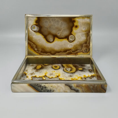 1960s Astonishing Box in Onyx. Made in Italy - Image 7