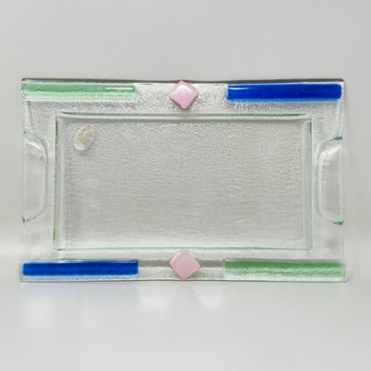 1970s Astonishing Tray By Albatros in Murano Glass. Made in Italy - Image 3