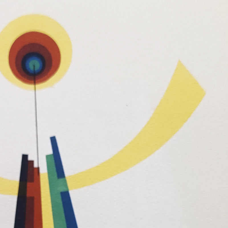 1970s Original Stunning Man Ray "Mime" Limited Edition Lithograph
