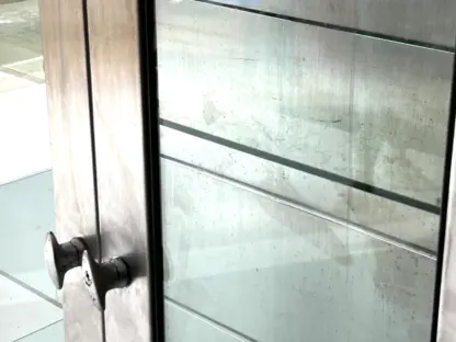 20th Century Stainless Steel & Glass Medical Cabinet - Image 9
