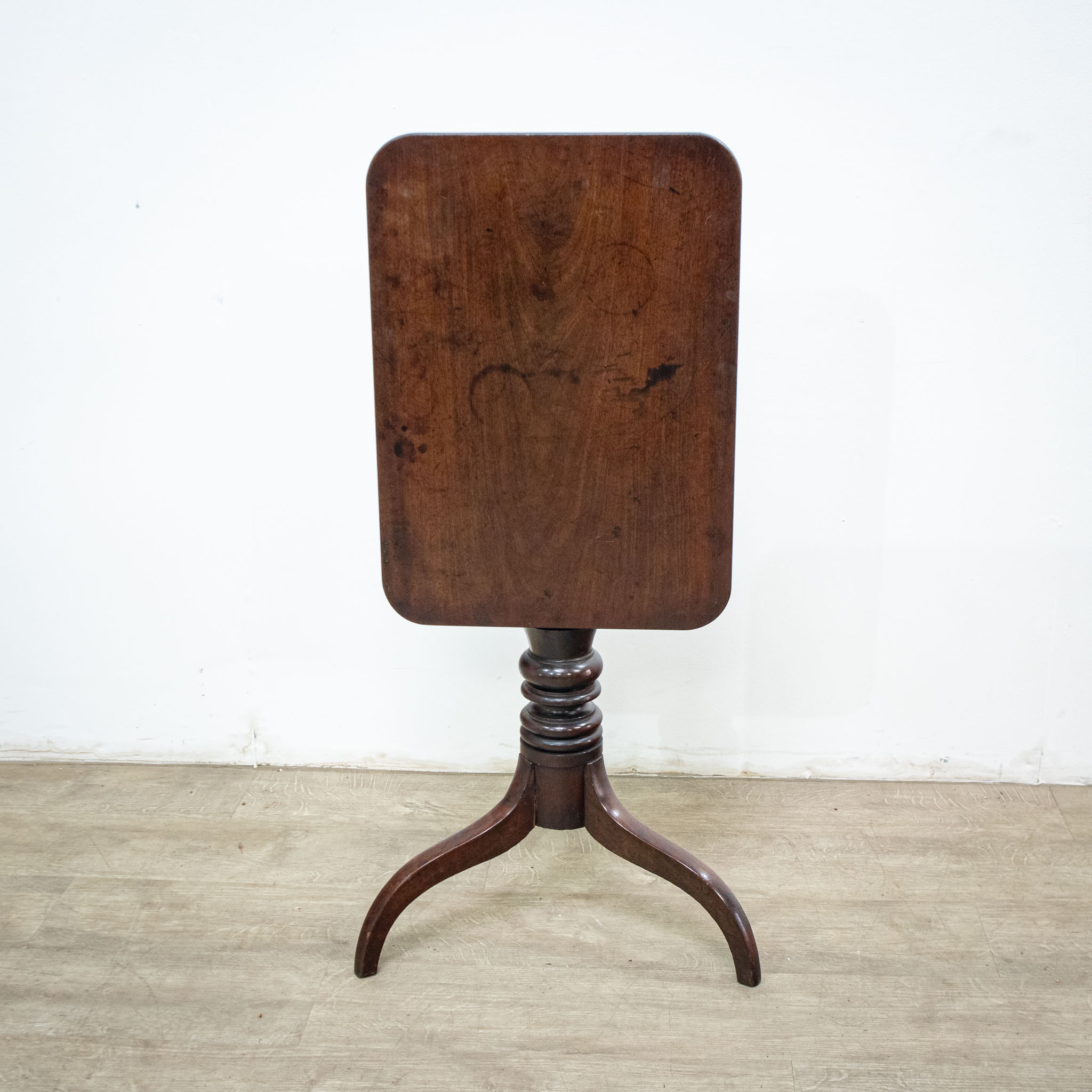 19th Century Mahogany Tilt Top Table