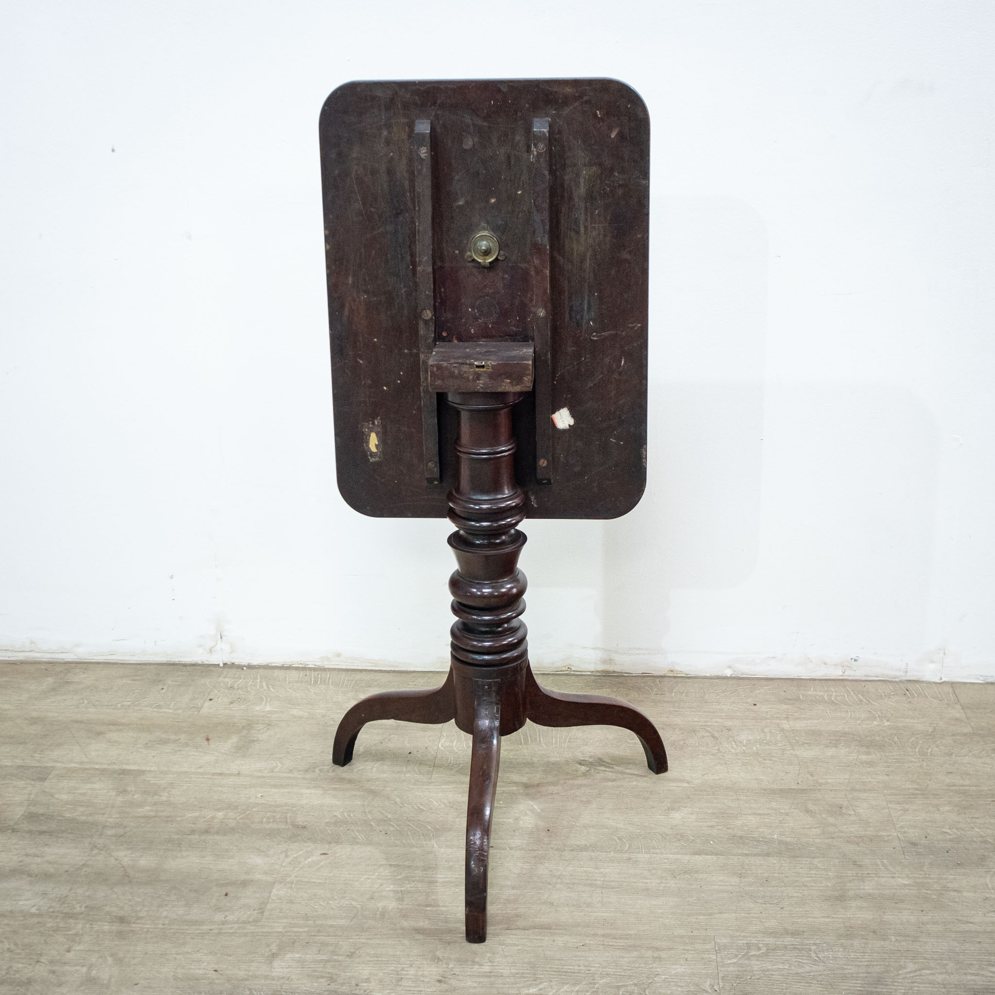 19th Century Mahogany Tilt Top Table