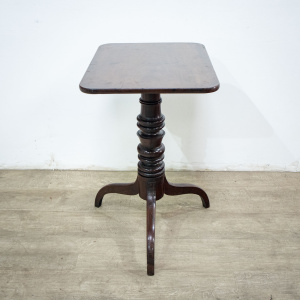19th Century Mahogany Tilt Top Table