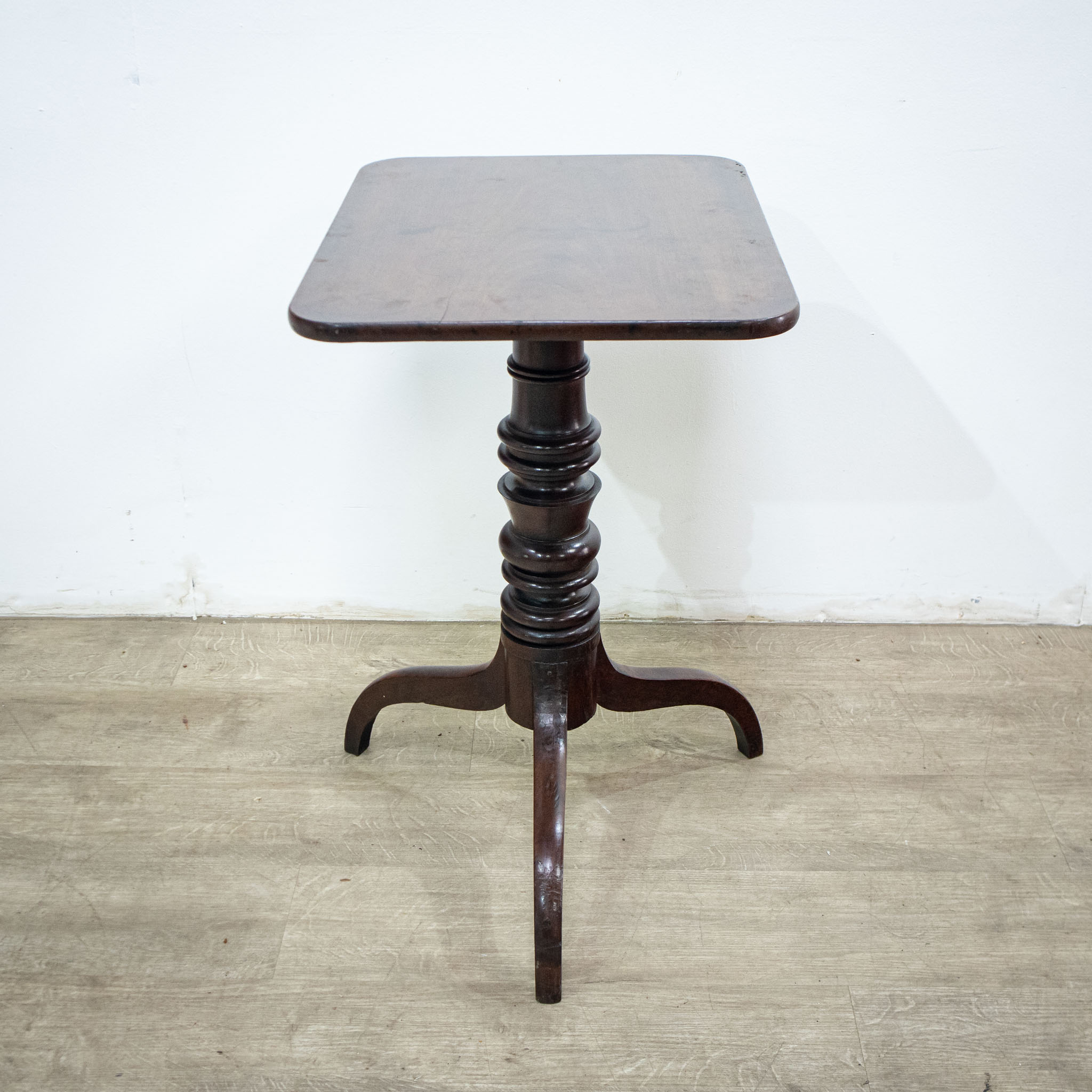 19th Century Mahogany Tilt Top Table