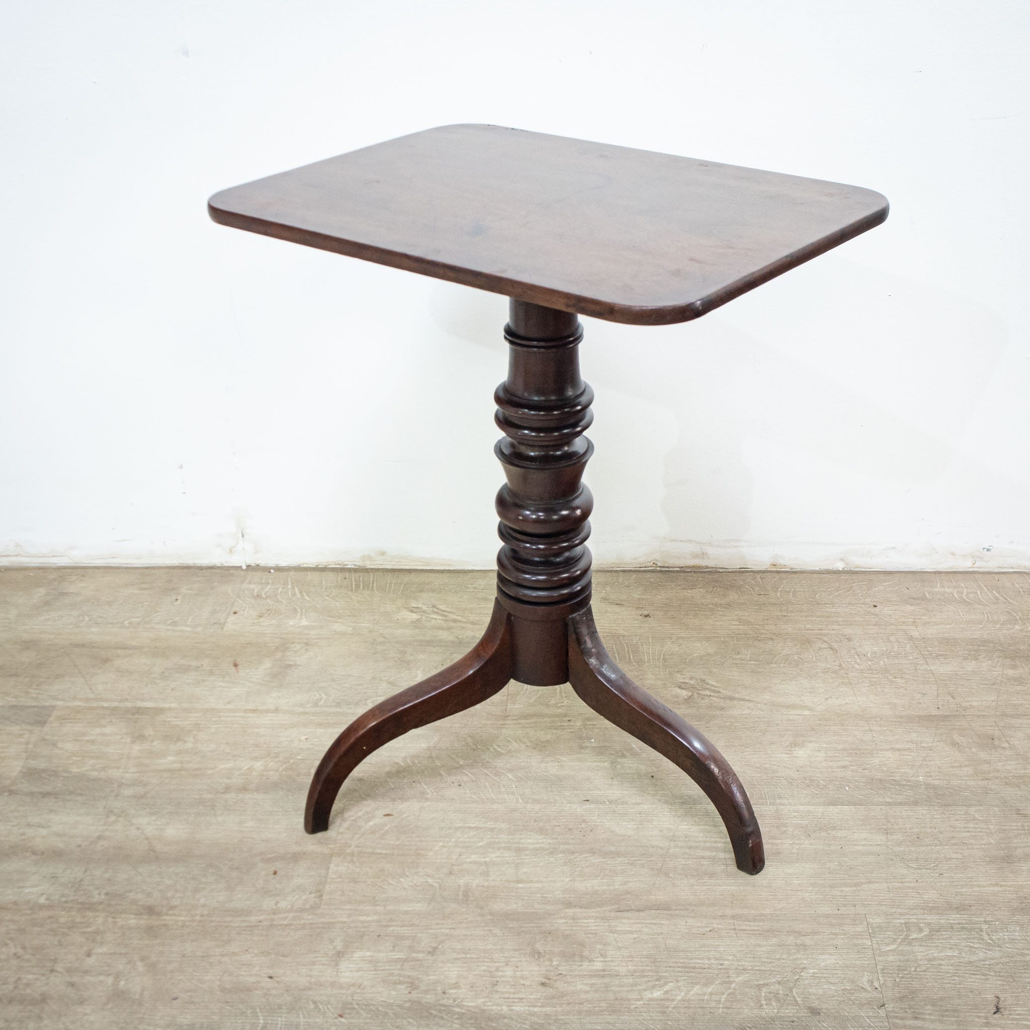 19th Century Mahogany Tilt Top Table