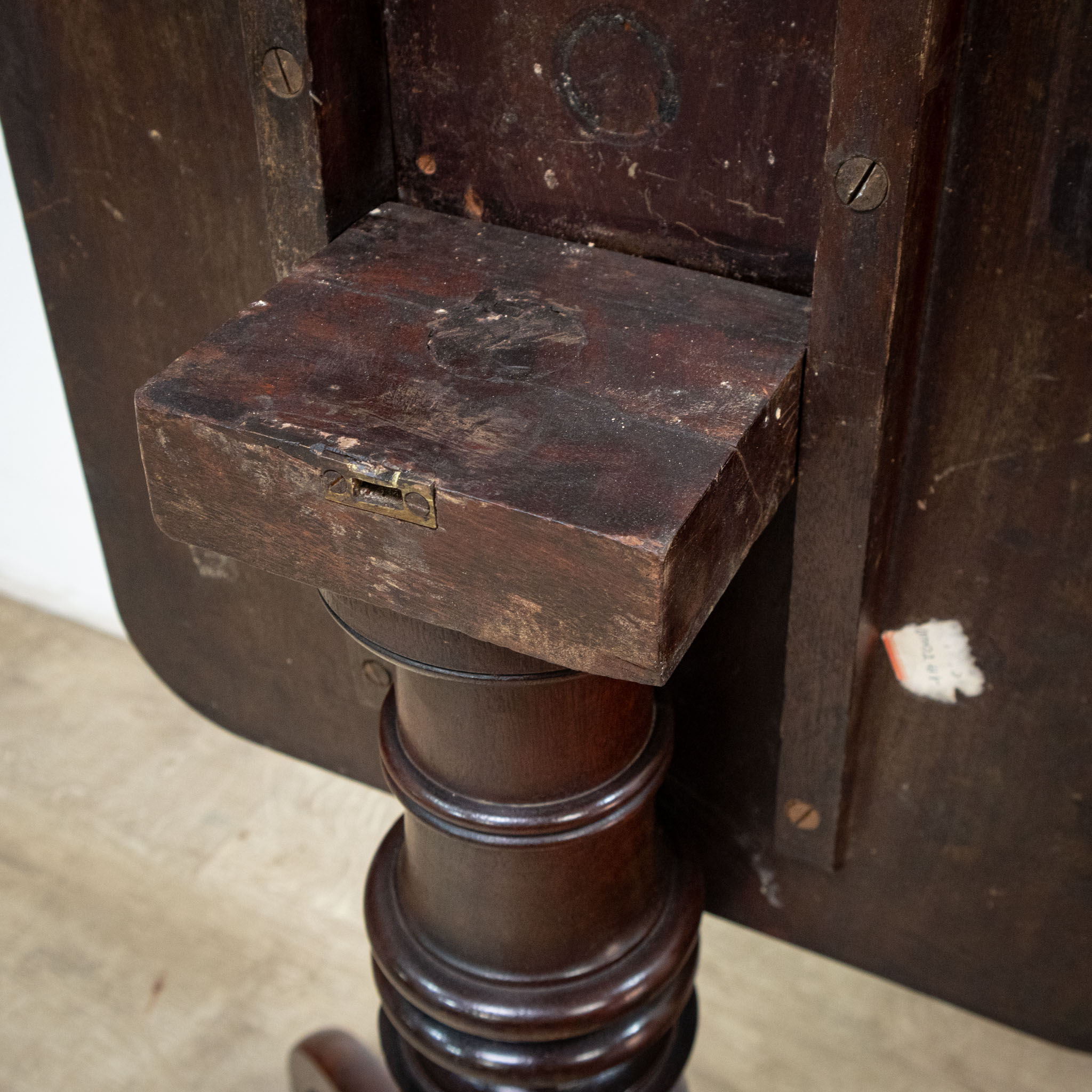 19th Century Mahogany Tilt Top Table