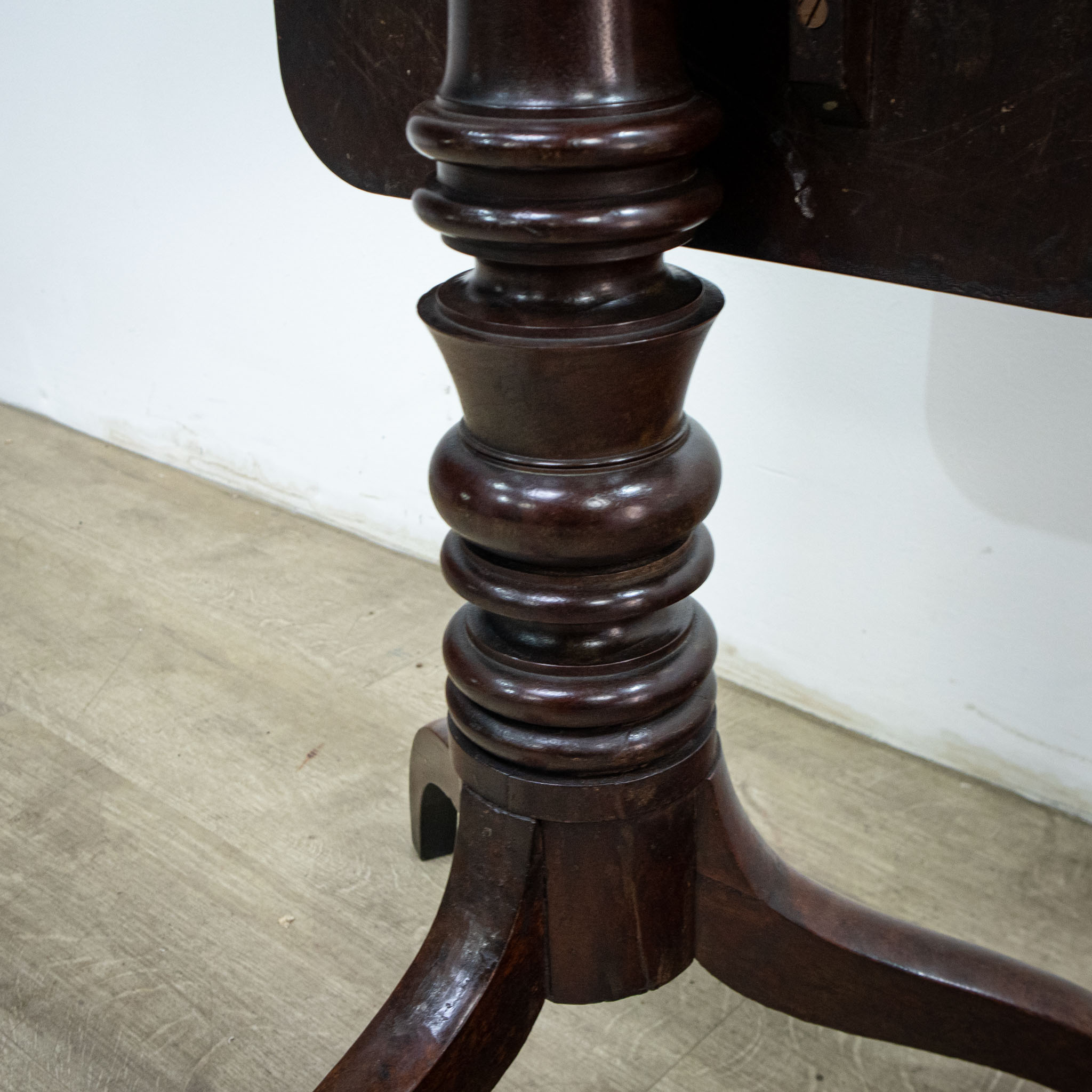 19th Century Mahogany Tilt Top Table