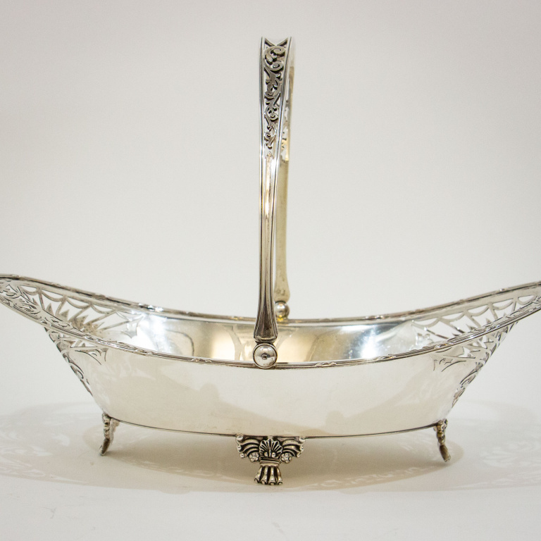 Silver Swing Handled Basket - Image 3