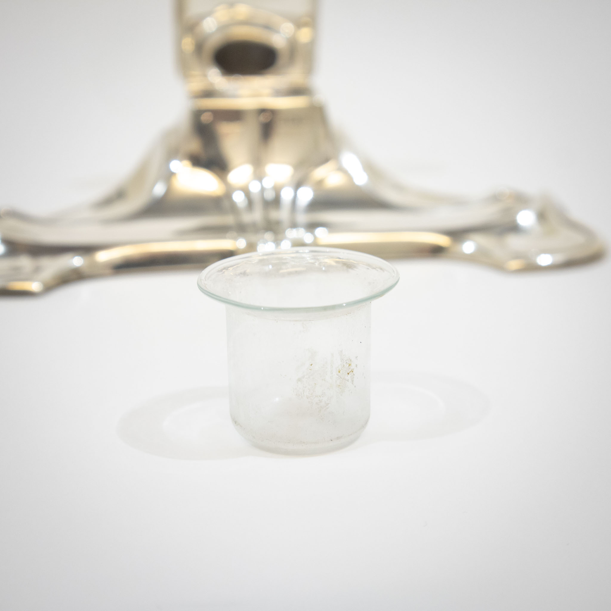 Art Nouveau Silver Inkstand