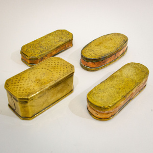 Four Dutch Tobacco Tins