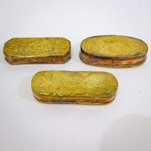 Four Dutch Tobacco Tins