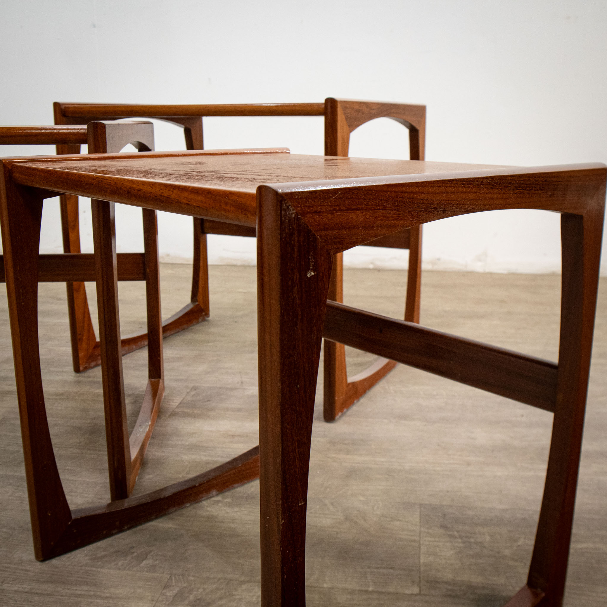 G Plan Nest of Quadrille Tables