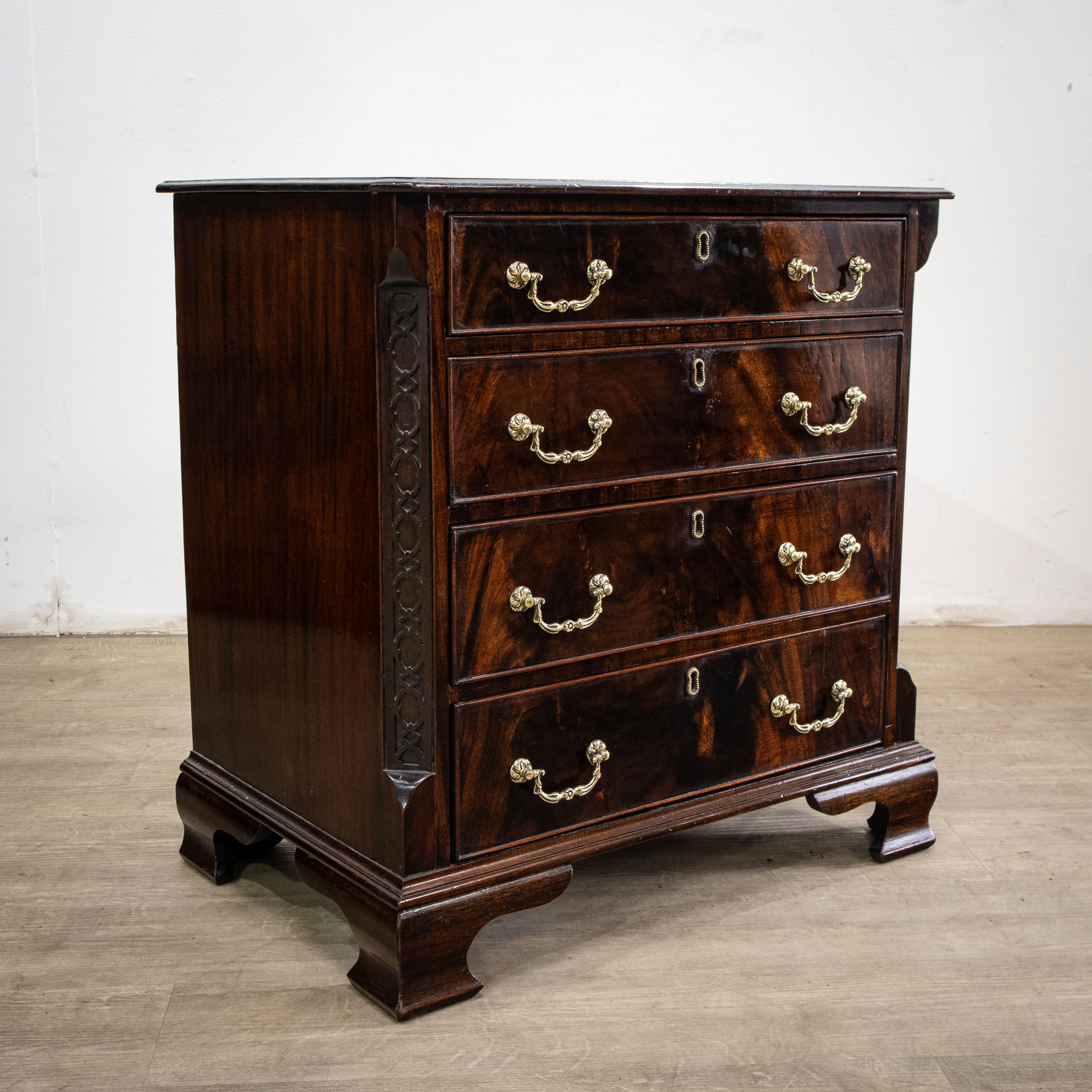 Chippendale Style Mahogany Chest of Drawers