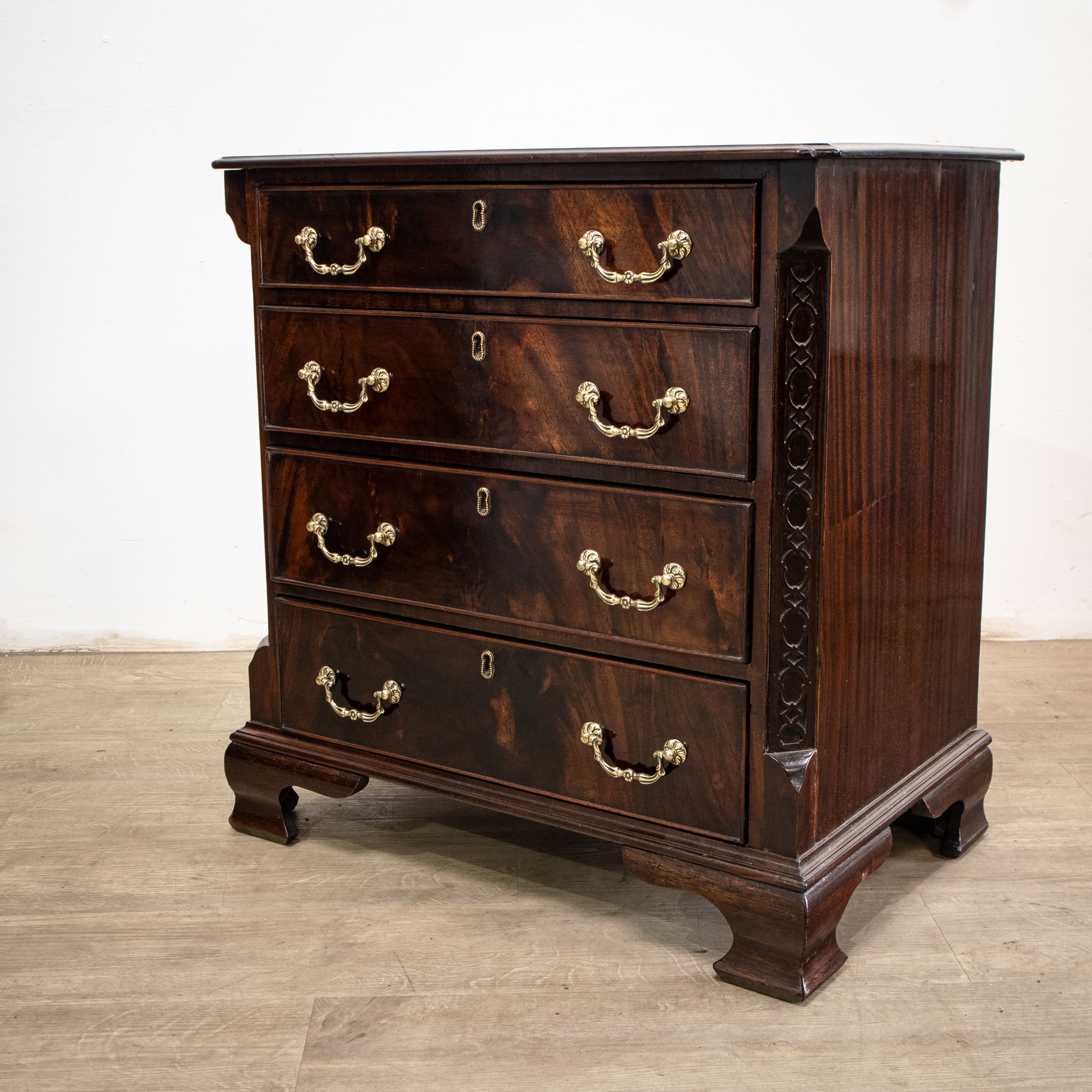 Chippendale Style Mahogany Chest of Drawers