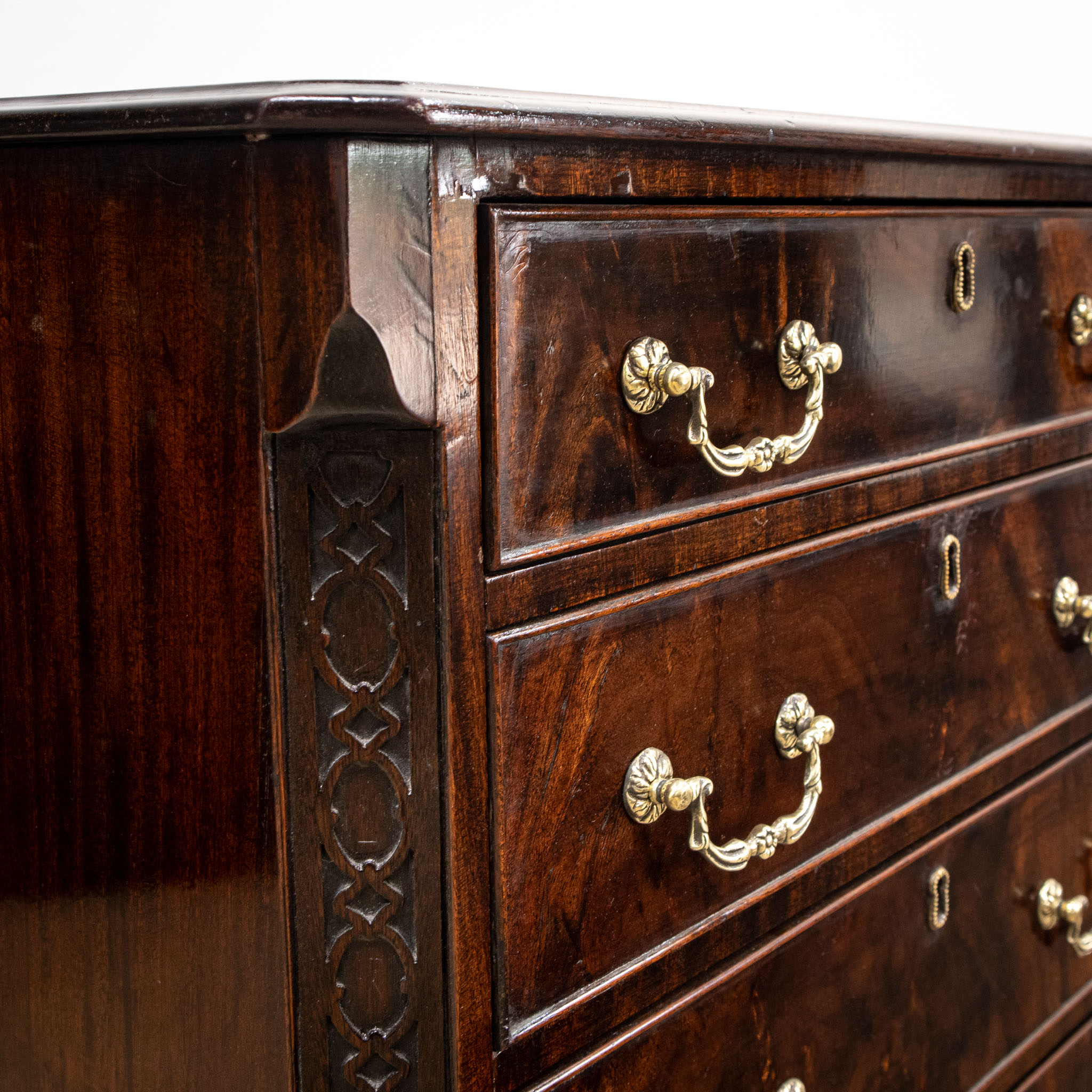 Chippendale Style Mahogany Chest of Drawers