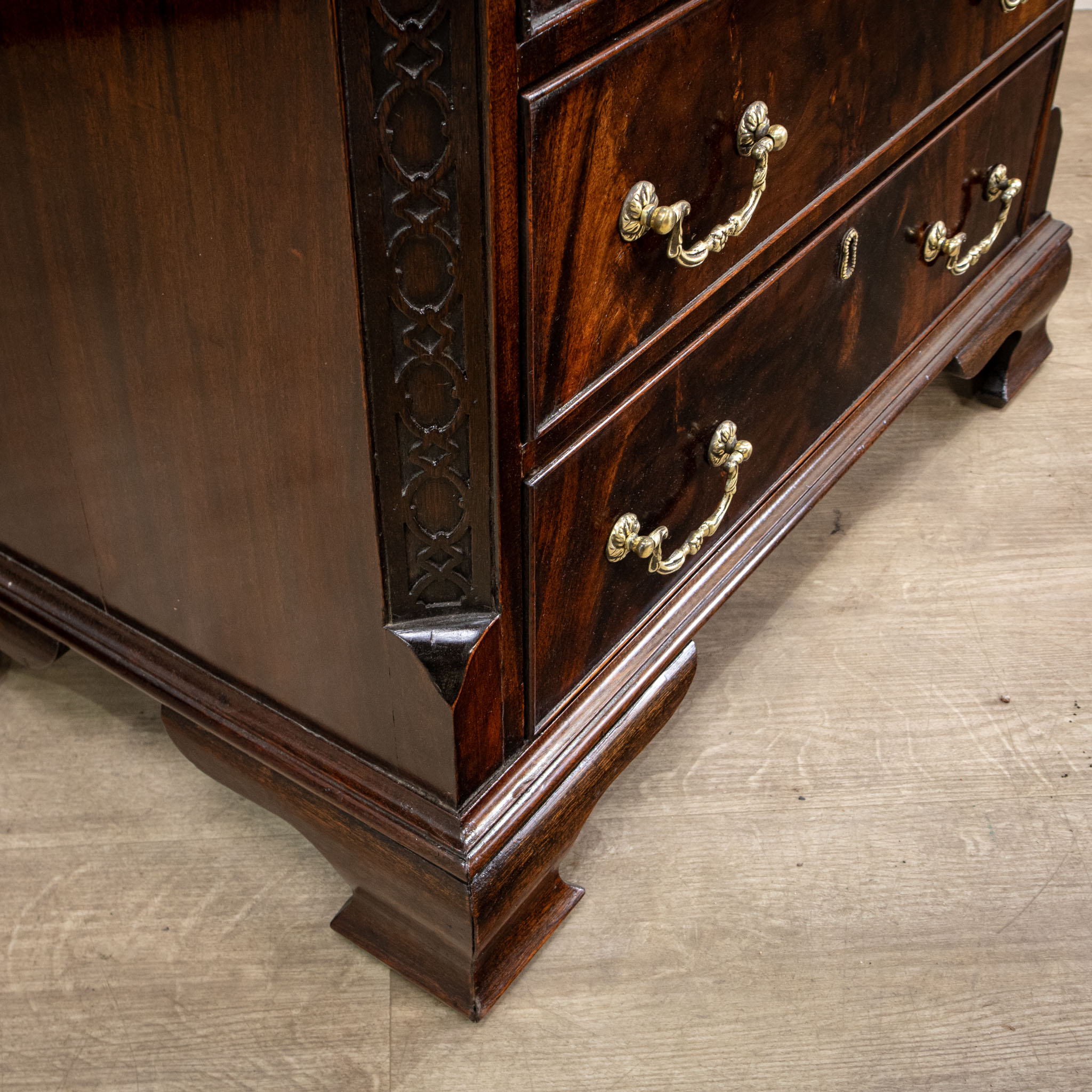 Chippendale Style Mahogany Chest of Drawers