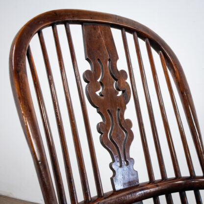 19th Century Yew Rocking Chair by J. Spencer - Image 8