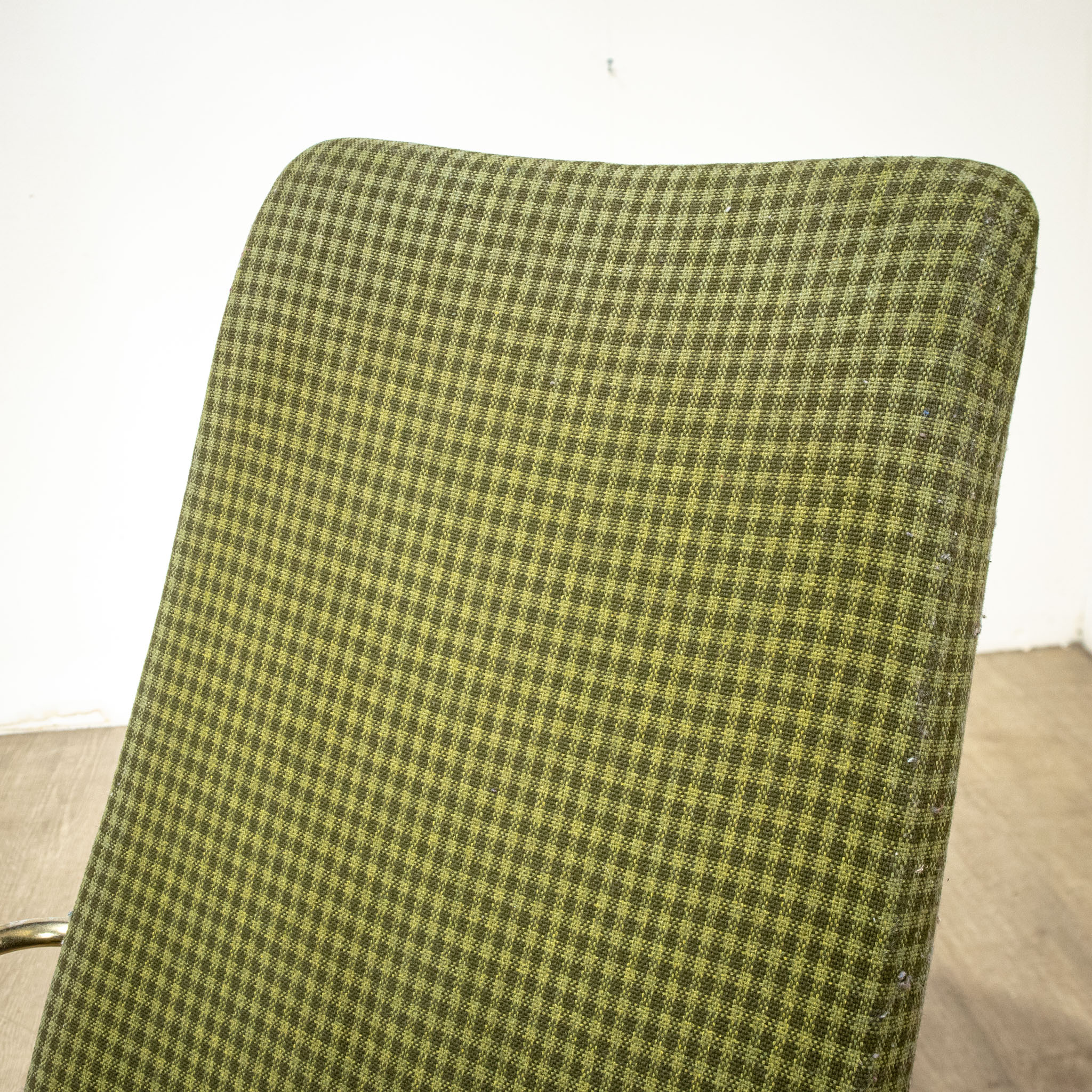 Danish Green Folding Armchair
