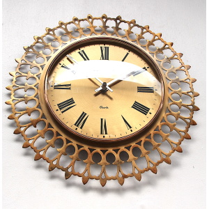 Sunburst Style Vintage London Wall Clock