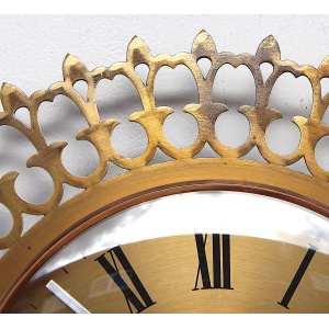 Sunburst Style Vintage London Wall Clock