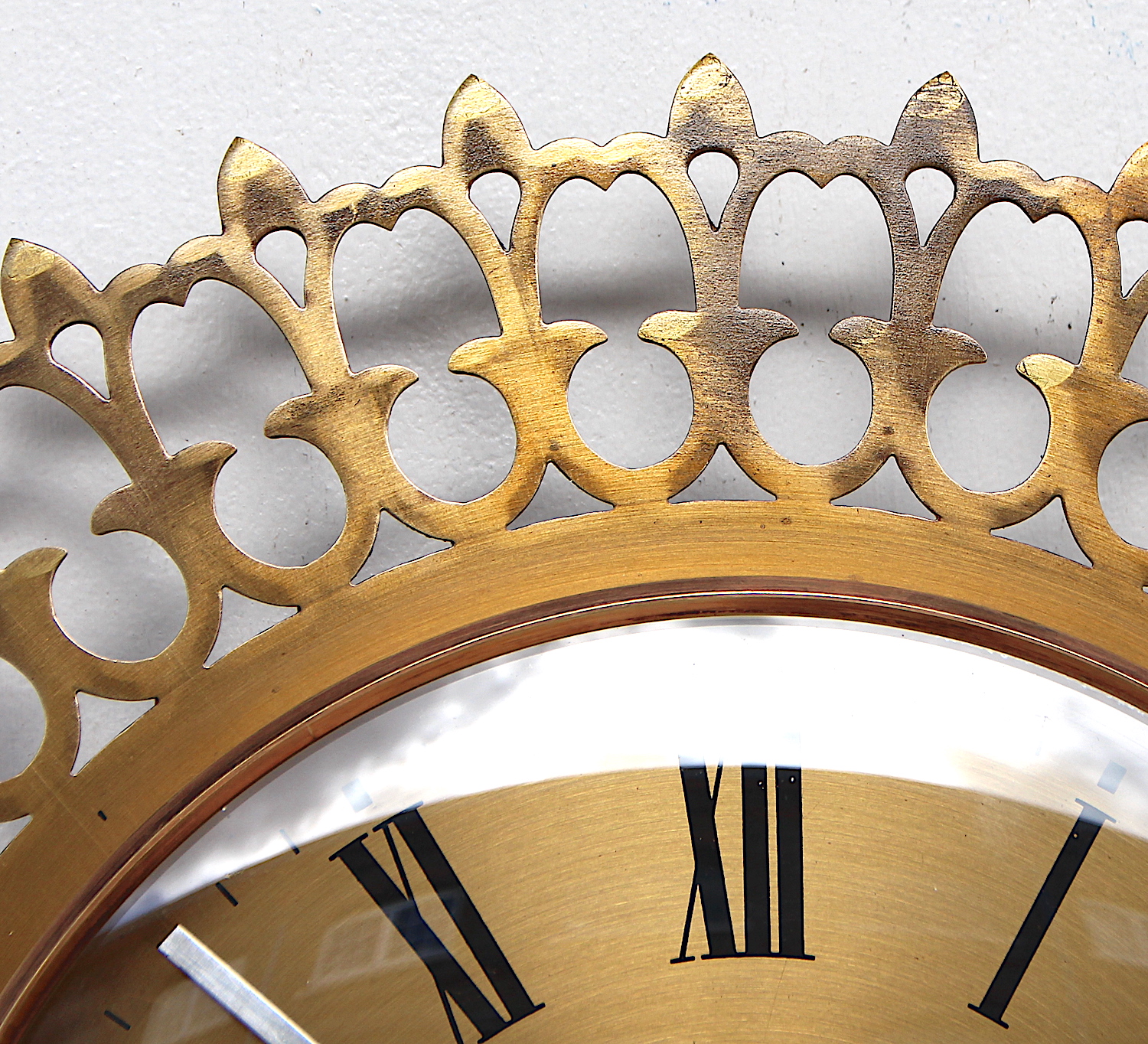 Sunburst Style Vintage London Wall Clock